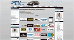 Desktop Screenshot of dtmtuning.hu